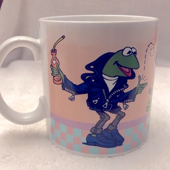 Kermit Muppet High 1991 Jim Henson’s Coffee Mug - Picture 3 of 8